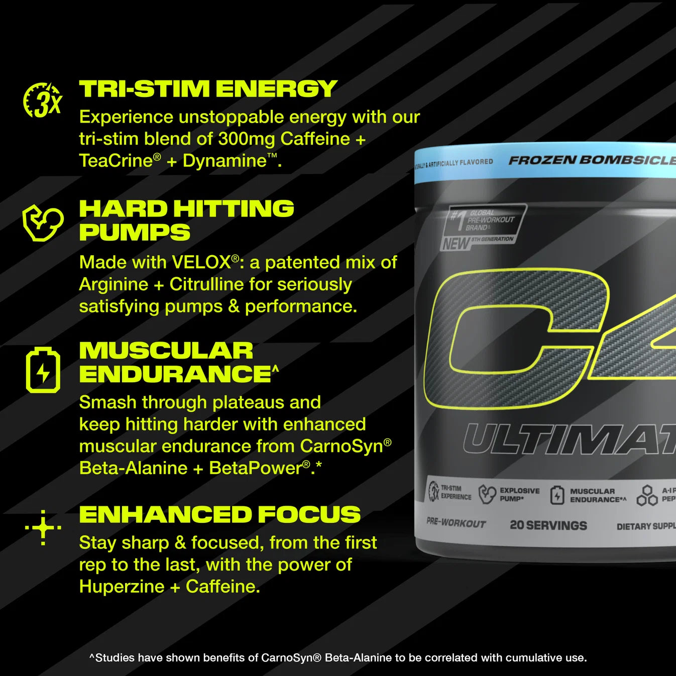 Cellucor C4 Ultimate PWO 520g