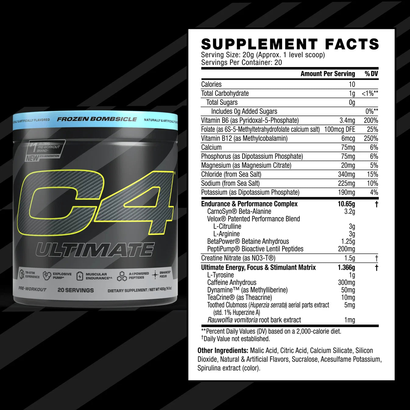 Cellucor C4 Ultimate PWO 520g