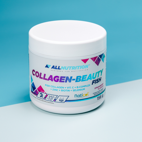 Allnutrition Collagen-Beauty Fish Strawberry 158 g