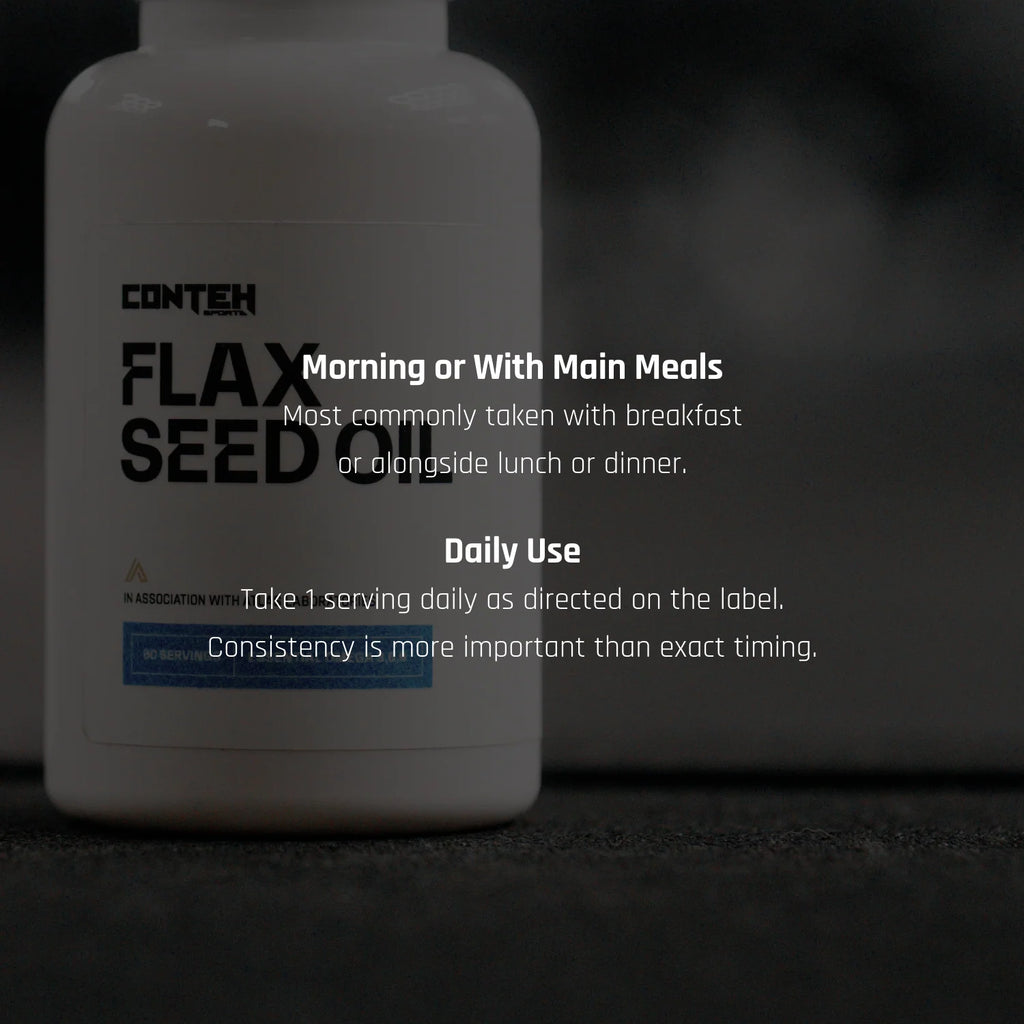 Conteh Sports Flax Seed Oil