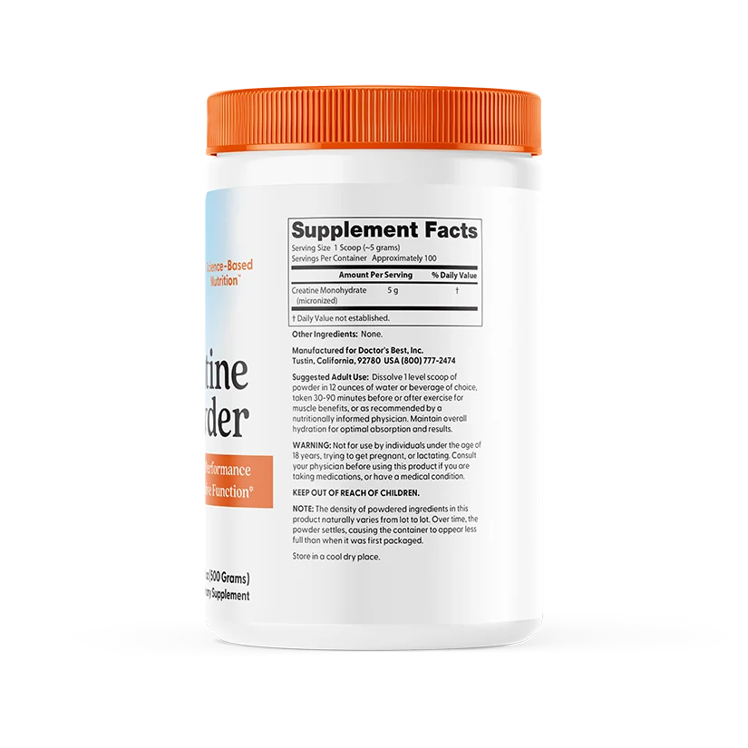 Doctor's Best Creatine Powder