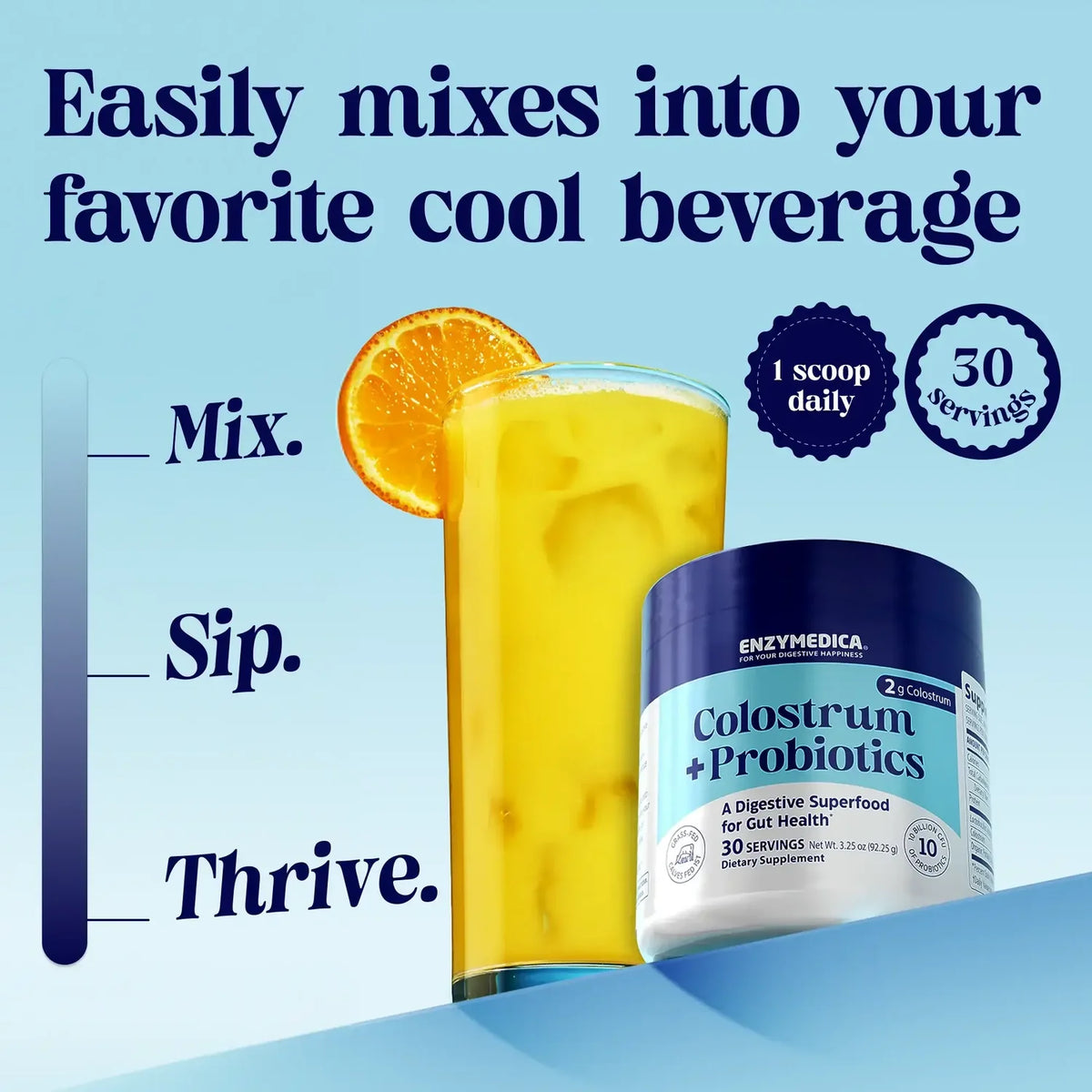 Enzymedica Colostrum + Probiotics