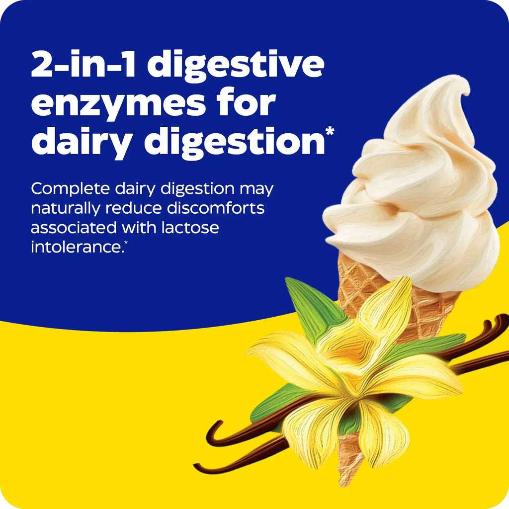 Enzymedica DairyAssist Chewable 60 Tuggtabletter