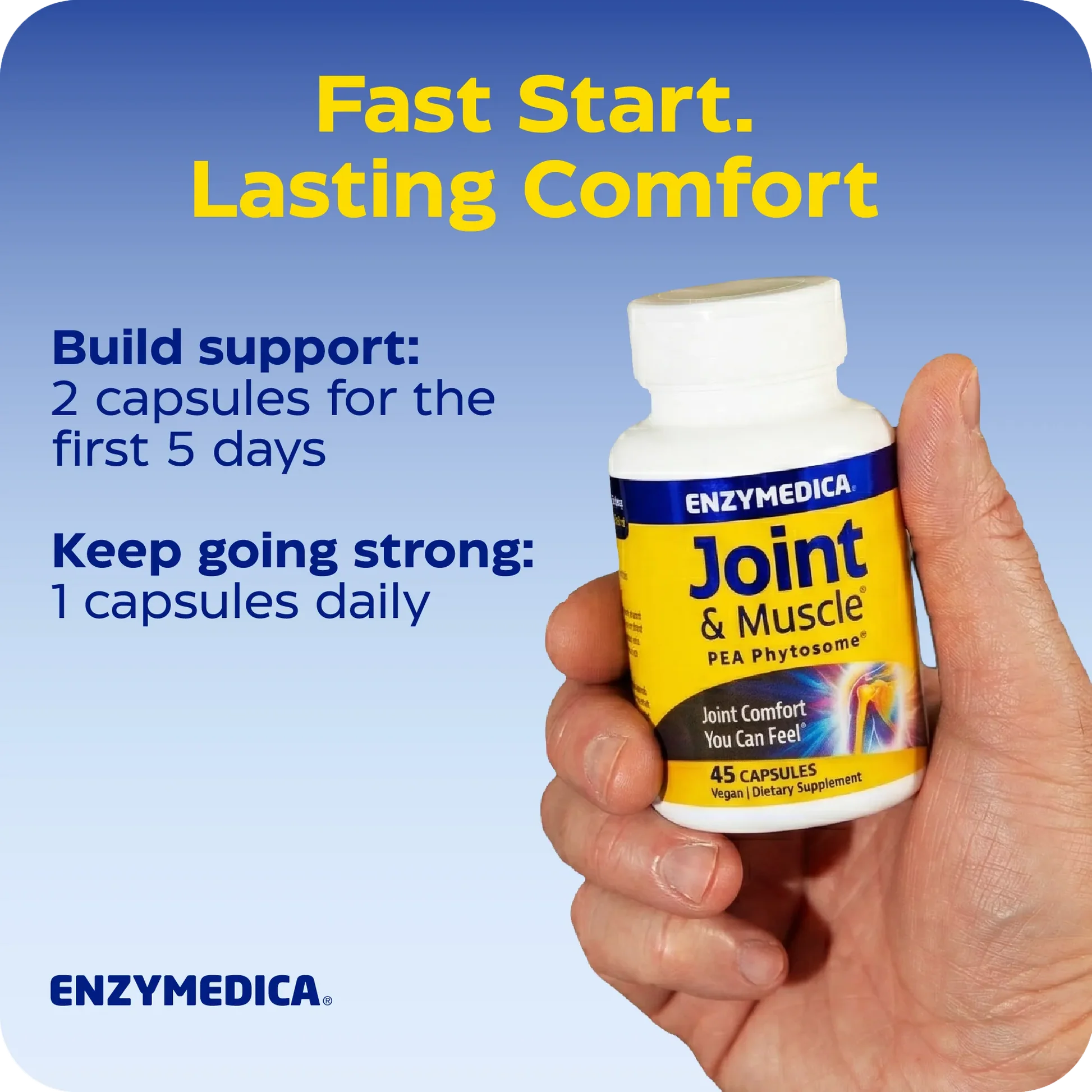 Enzymedica Joint & Muscle Pea Phytosome
