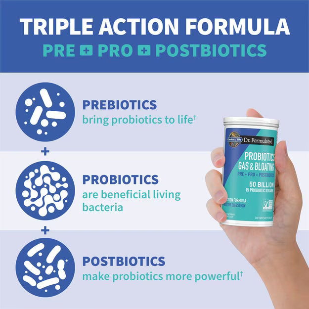 Garden of Life Dr. Formulated Probiotics Gas & Bloating