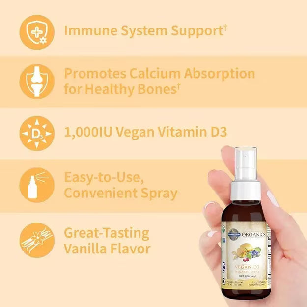 Garden of Life Mykind Vegan D3 Spray 1000 IU 58 ml