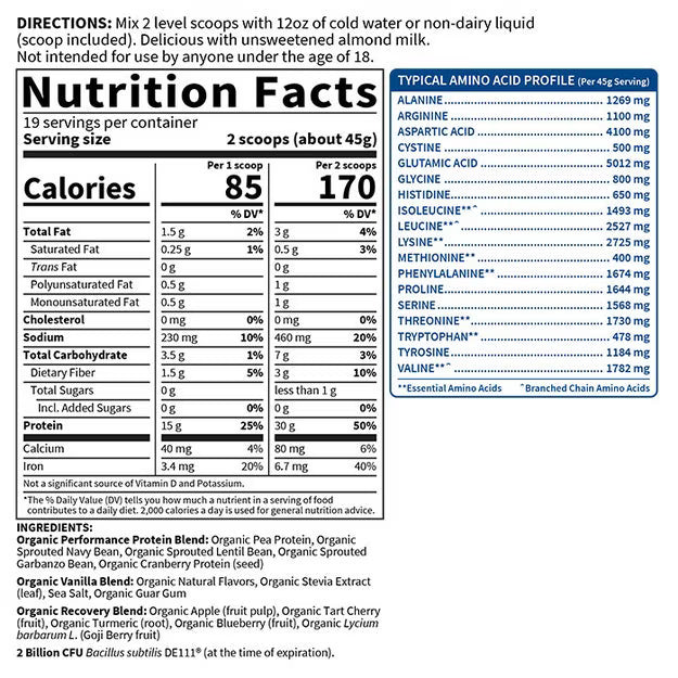 Garden of Life Sport Plant-Based Protein 840g