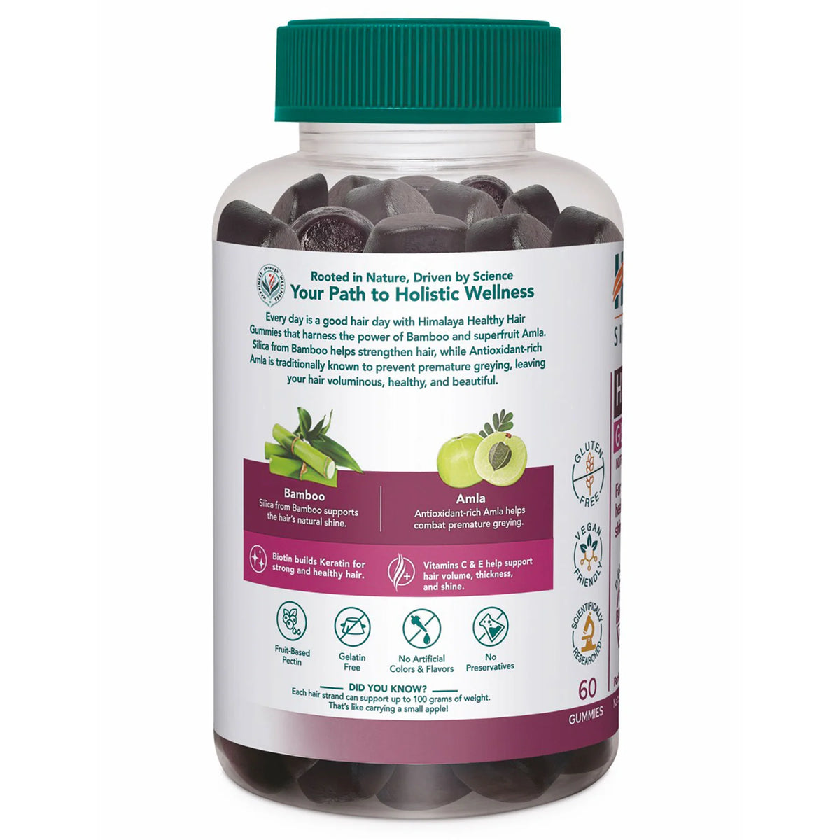 Himalaya Healthy Hair Gummies 60 gummies