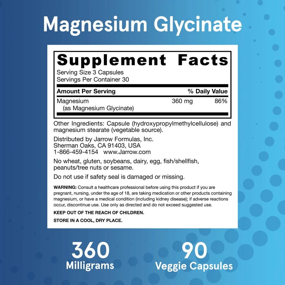 Jarrow Formulas Magnesium Glycinate