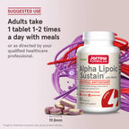 Jarrow Formulas Alpha Lipoic Sustain with Biotin 60 tabletter