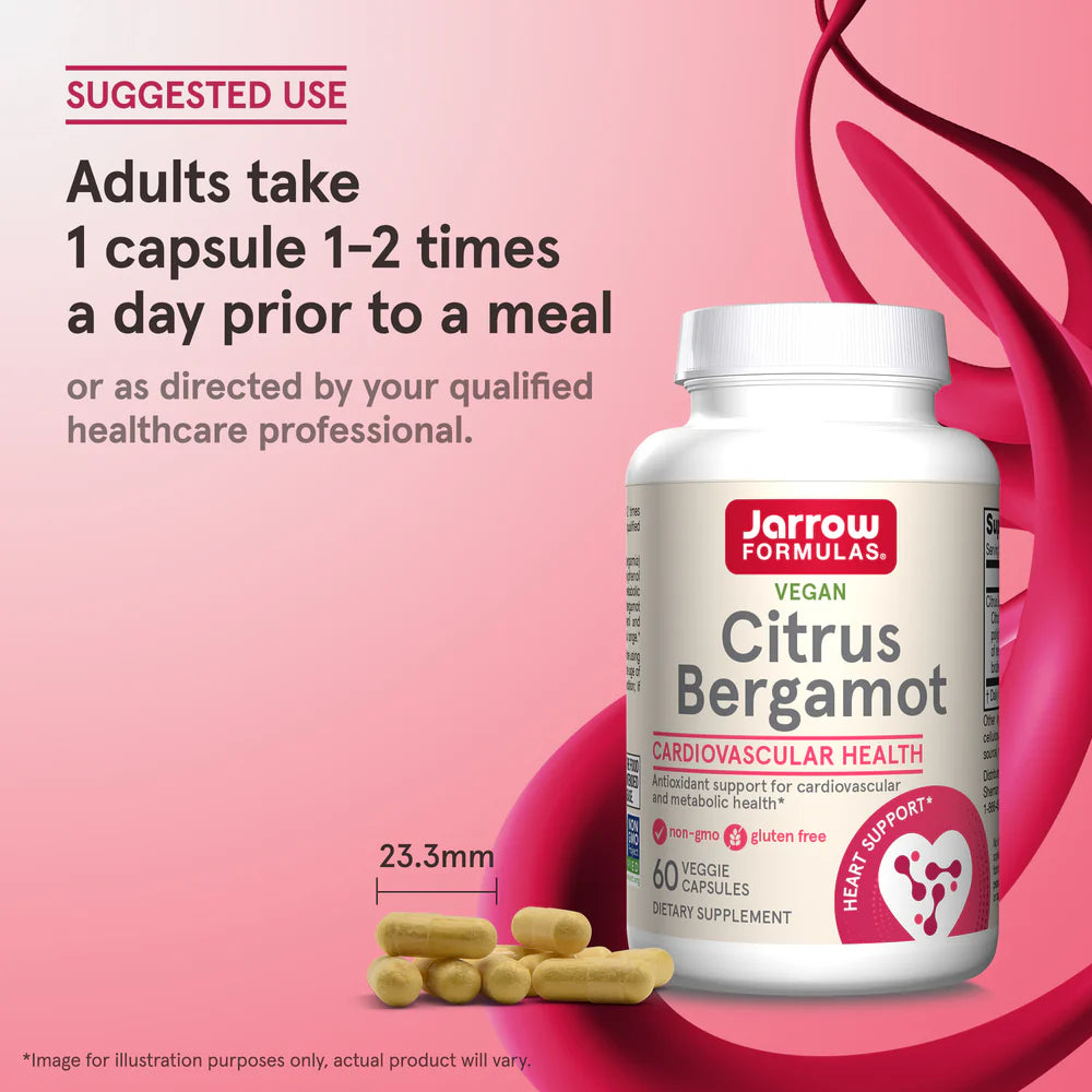 Jarrow Formulas Citrus Bergamot 120 kapslar