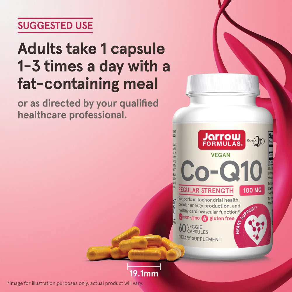 Jarrow Formulas Co-Q10 200 mg 60 kapslar