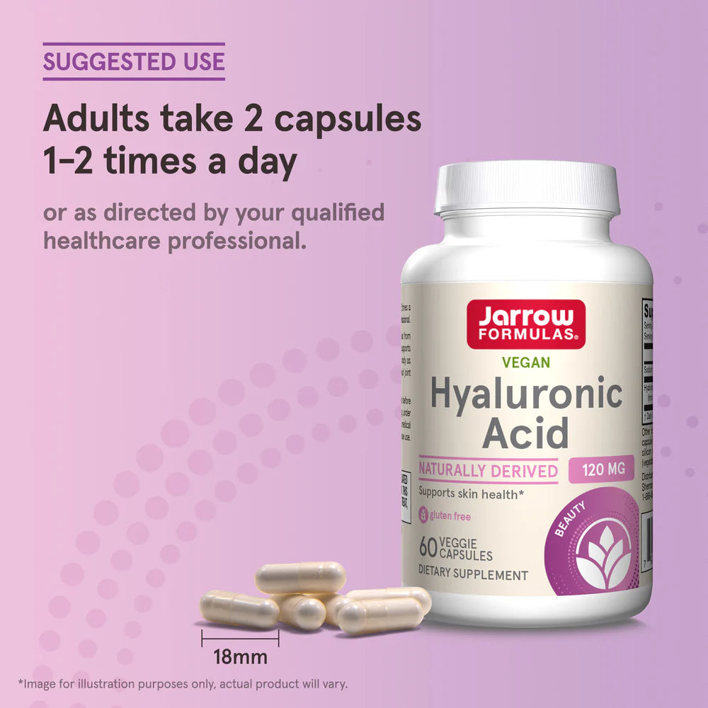 Jarrow Formulas Hyaluronic Acid 120 mg 120 kapslar