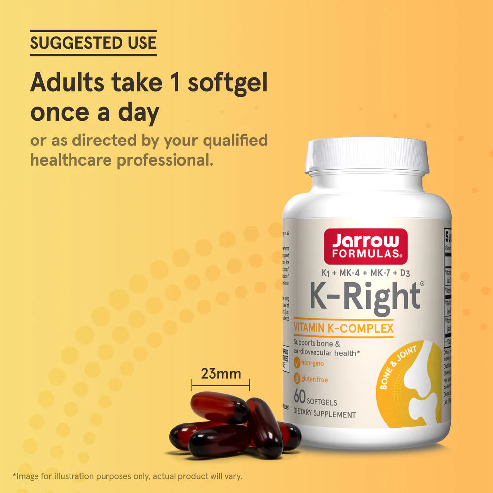 Jarrow Formulas K-Right 60 kapslar