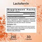 Jarrow Formulas Lactoferrin 250 mg 60 kapslar