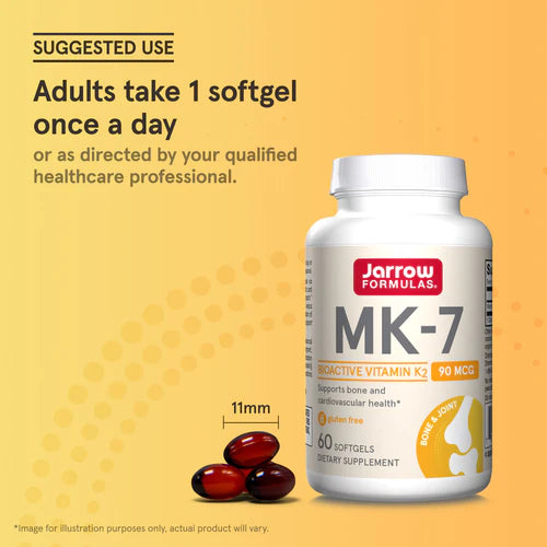 Jarrow Formulas MK-7 90 mcg 60 kapslar