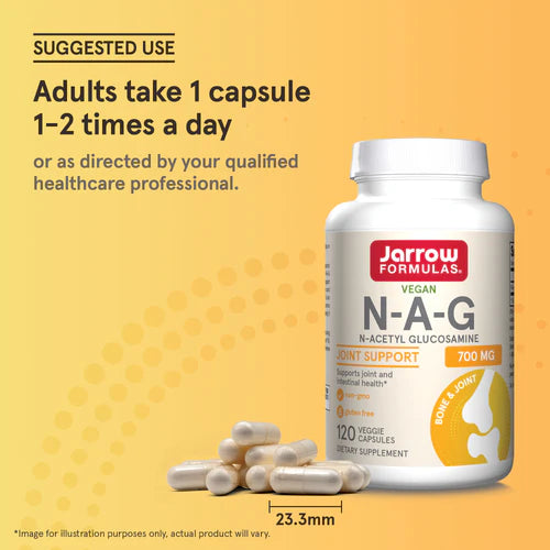 Jarrow Formulas N-A-G 700 mg 120 kapslar