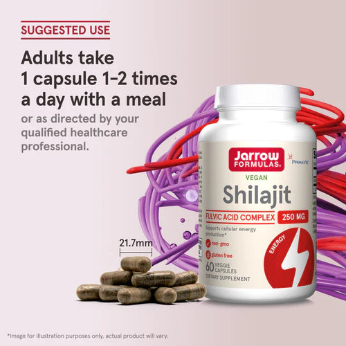 Jarrow Formulas Shilajit Fulvic Acid Complex 60 kapslar
