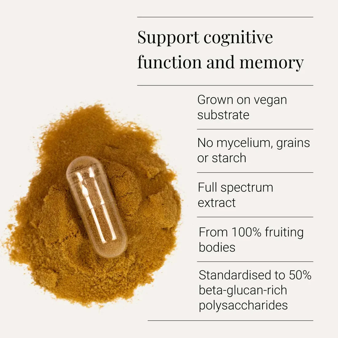 KIKI Health Lion's Mane's Extract 400 mg 60 kapslar