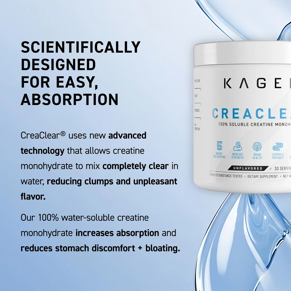 Kaged Muscle Creaclear 153 g
