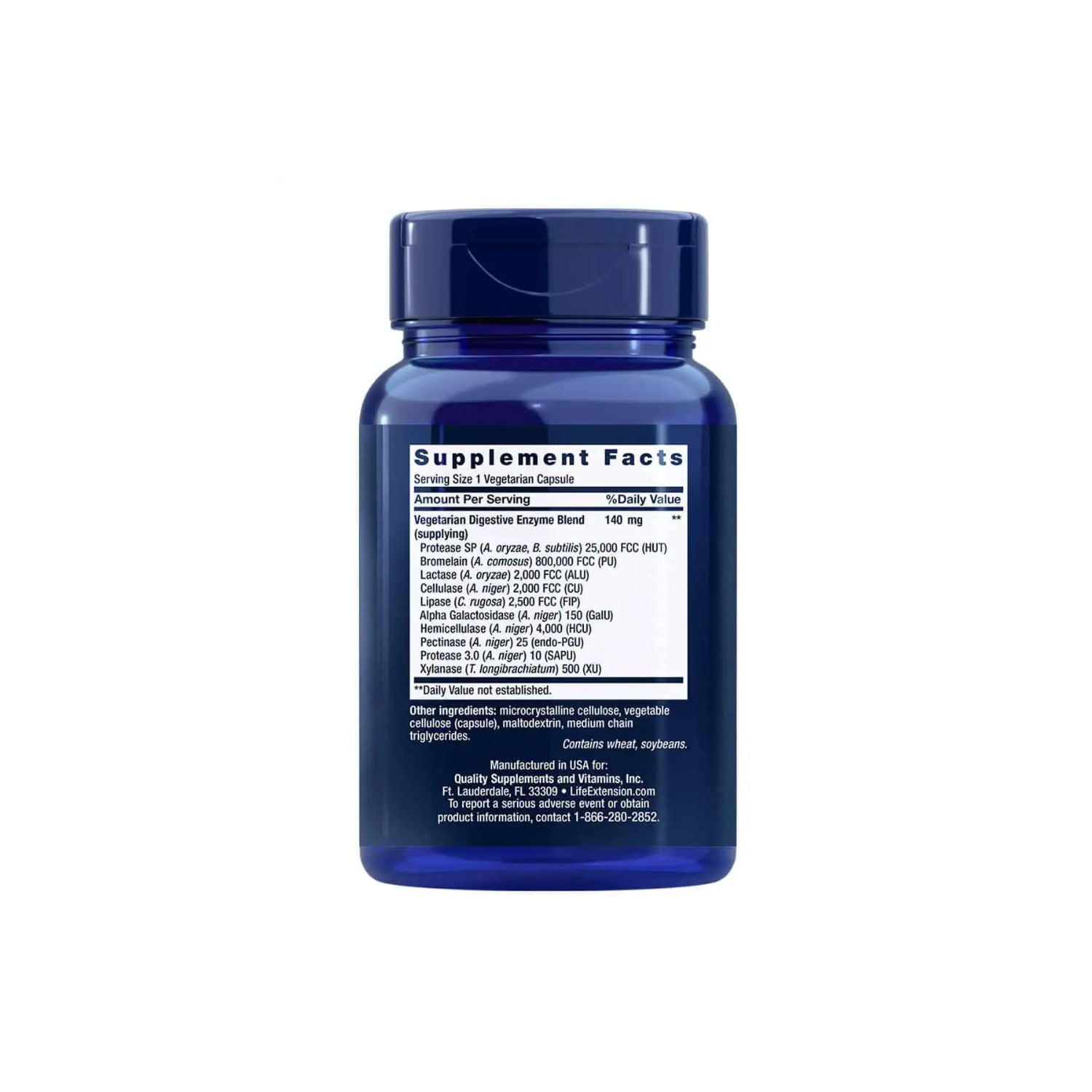 Life Extension Enhanced Super Digestive Enzymes 60 Kapslar