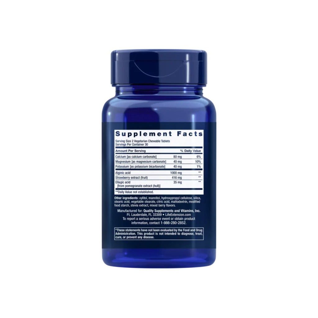Life Extension Esophageal Guardian 60 Tuggtabletter