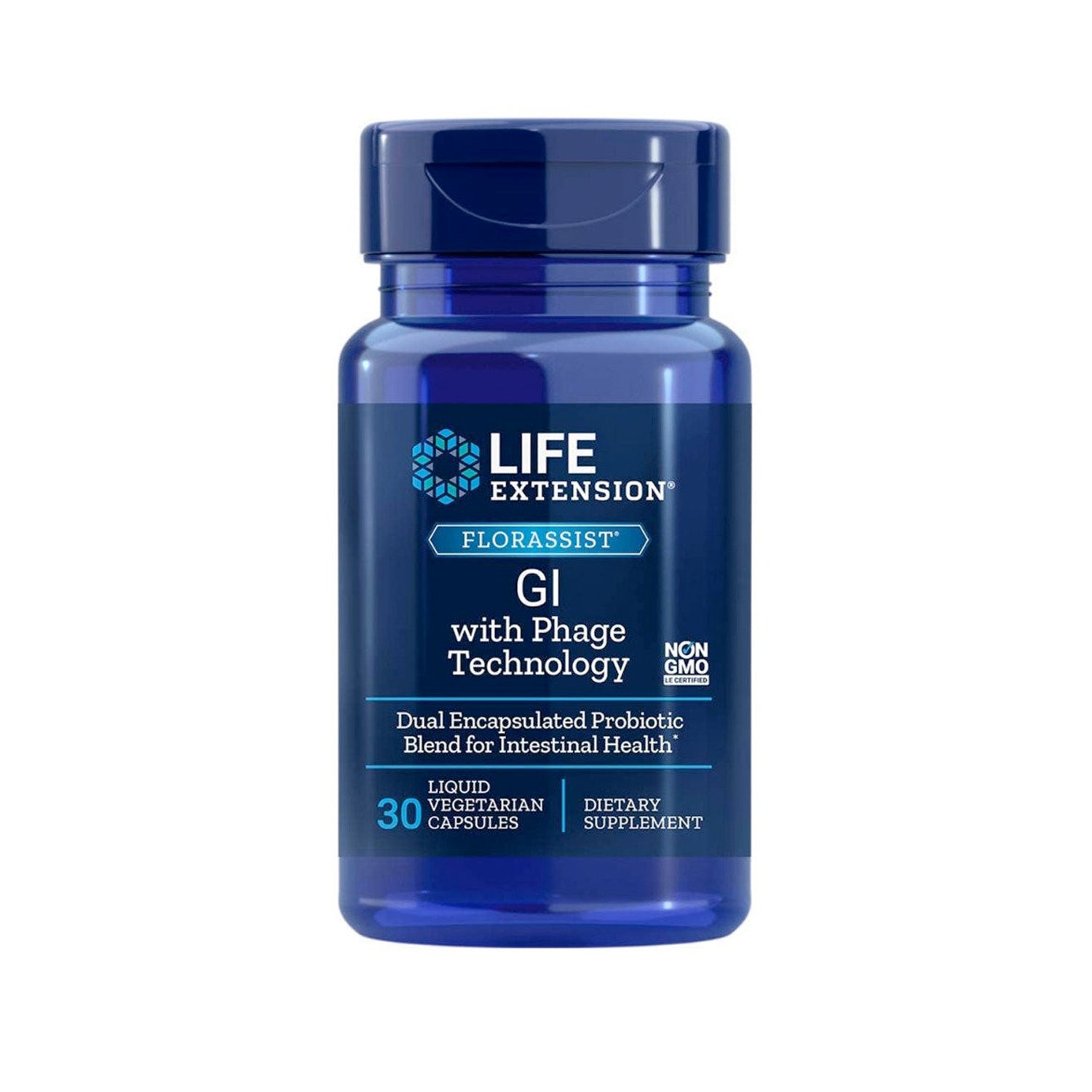 Life Extension Florassist GI with Phage Technology 30 Liquid Caps
