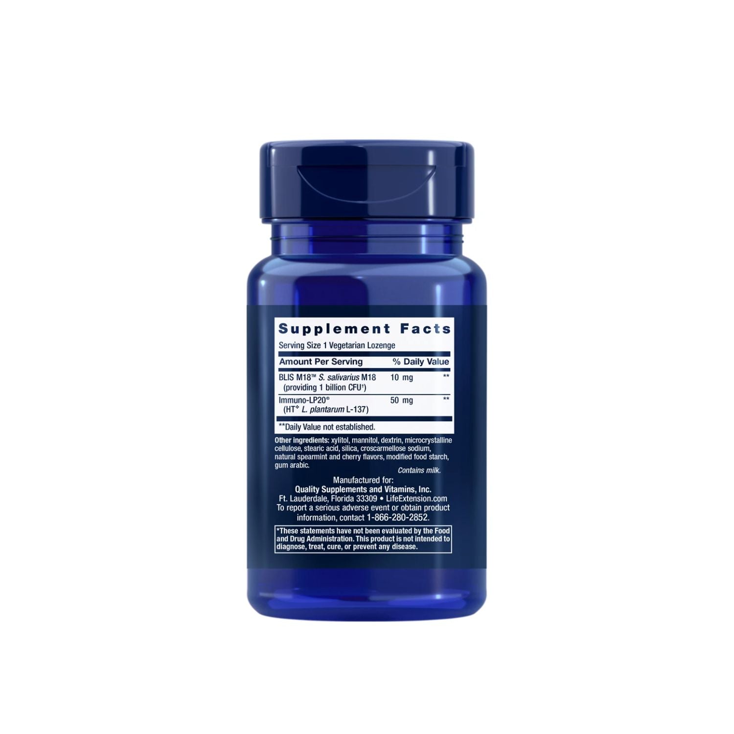 Life Extension Florassist Oral Hygiene 30 Sugtabletter