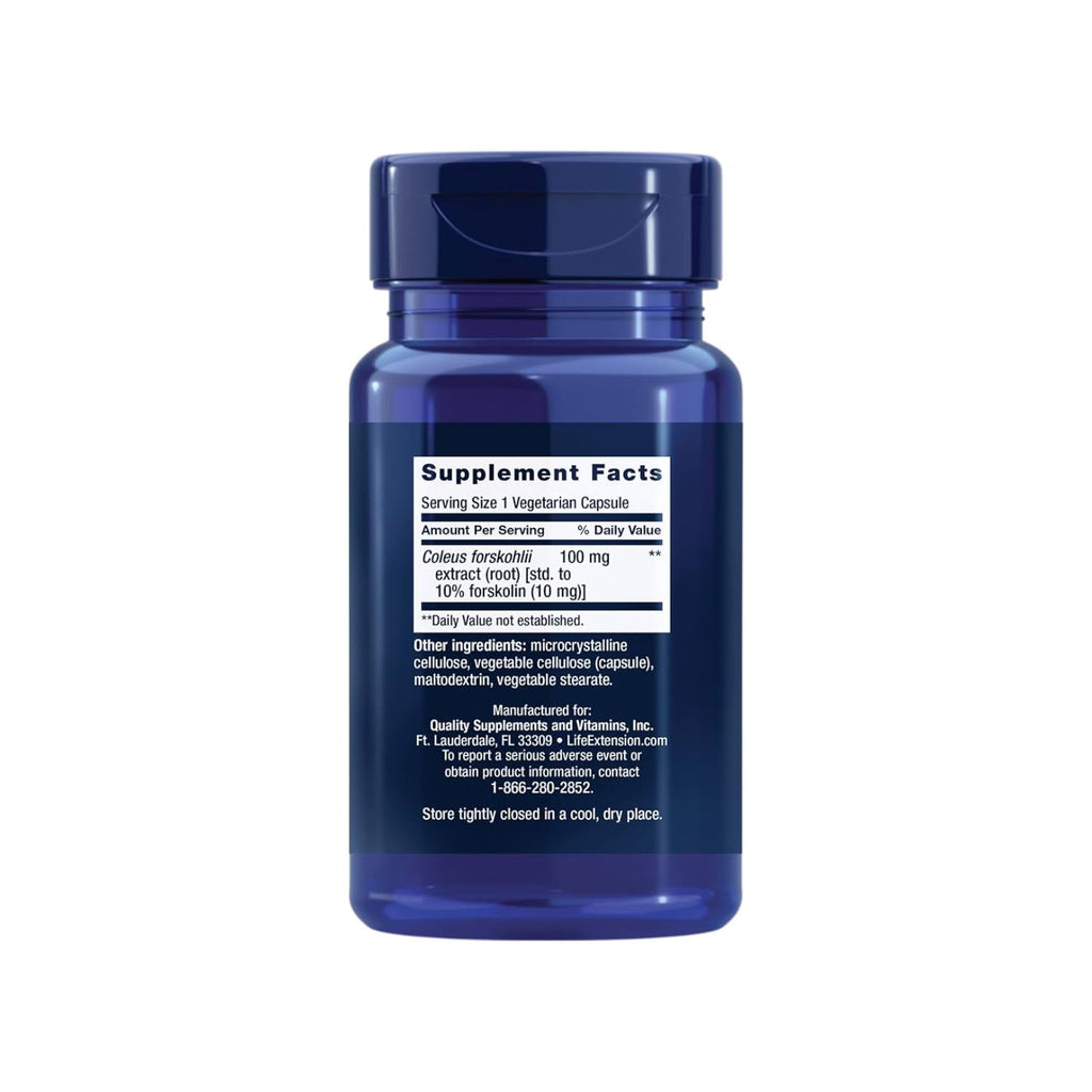 Life Extension Forskolin 10 mg 60 kapslar