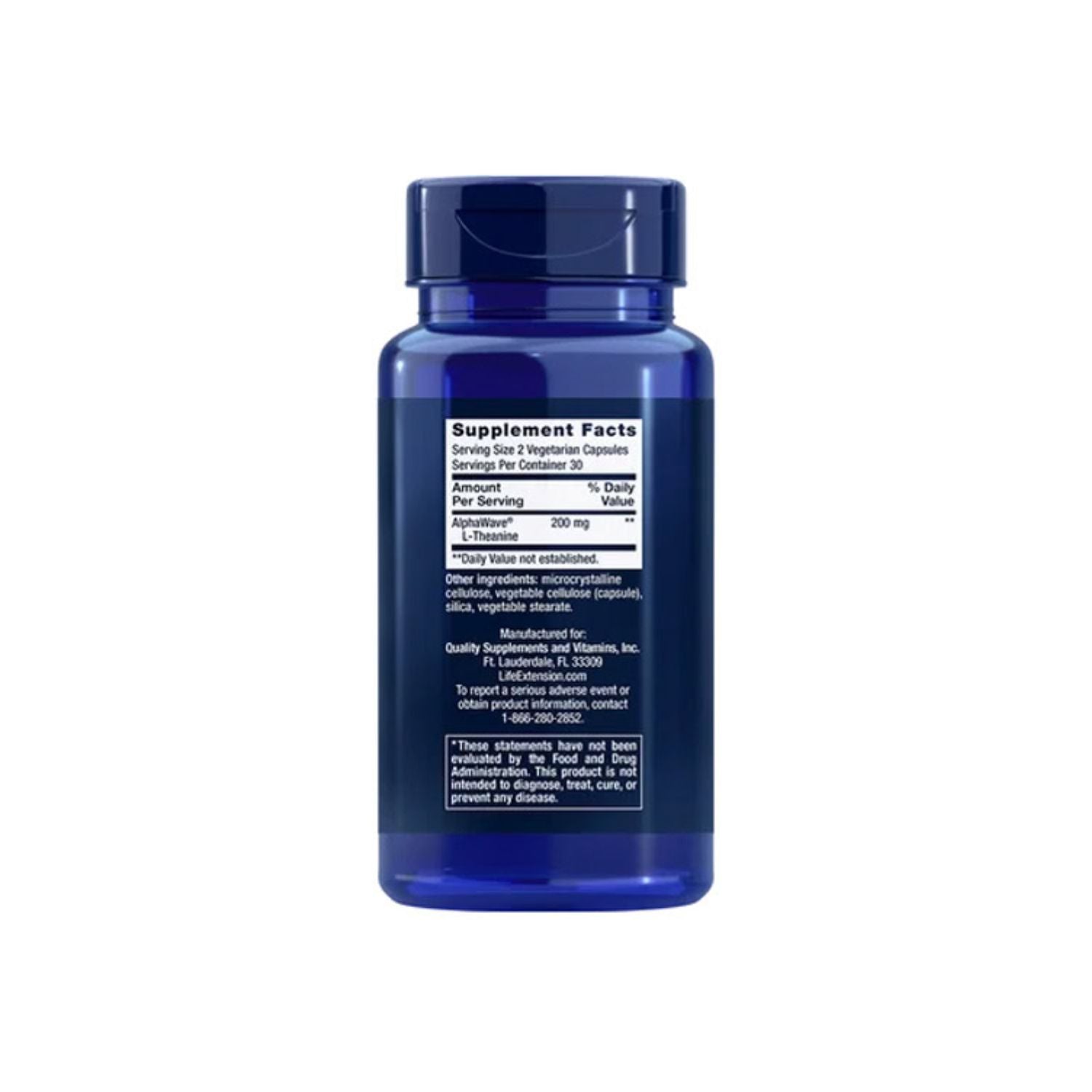 Life Extension L-Theanine 60 kapslar