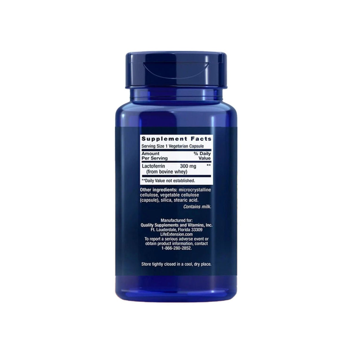 Life Extension Lactoferrin Caps 60 Kapslar