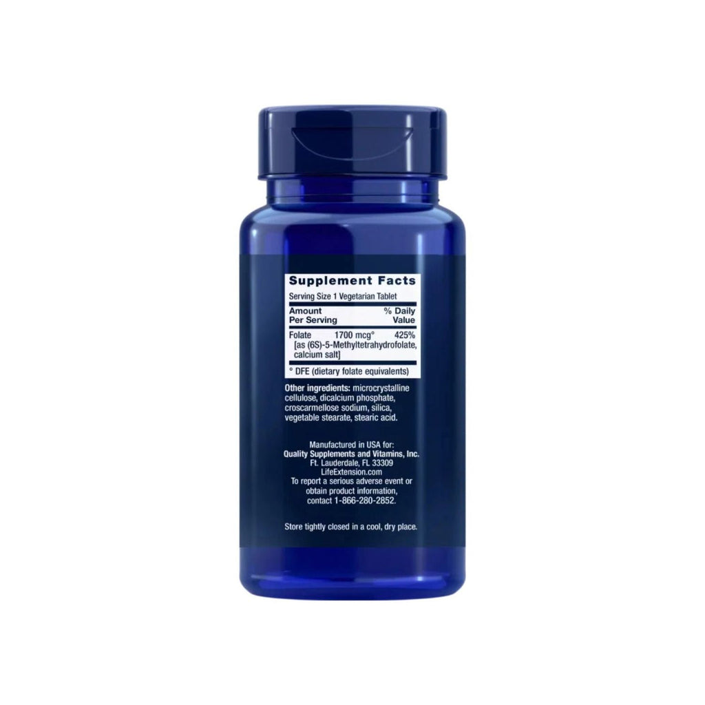 Life Extension Optimized Folate 100 Tabletter