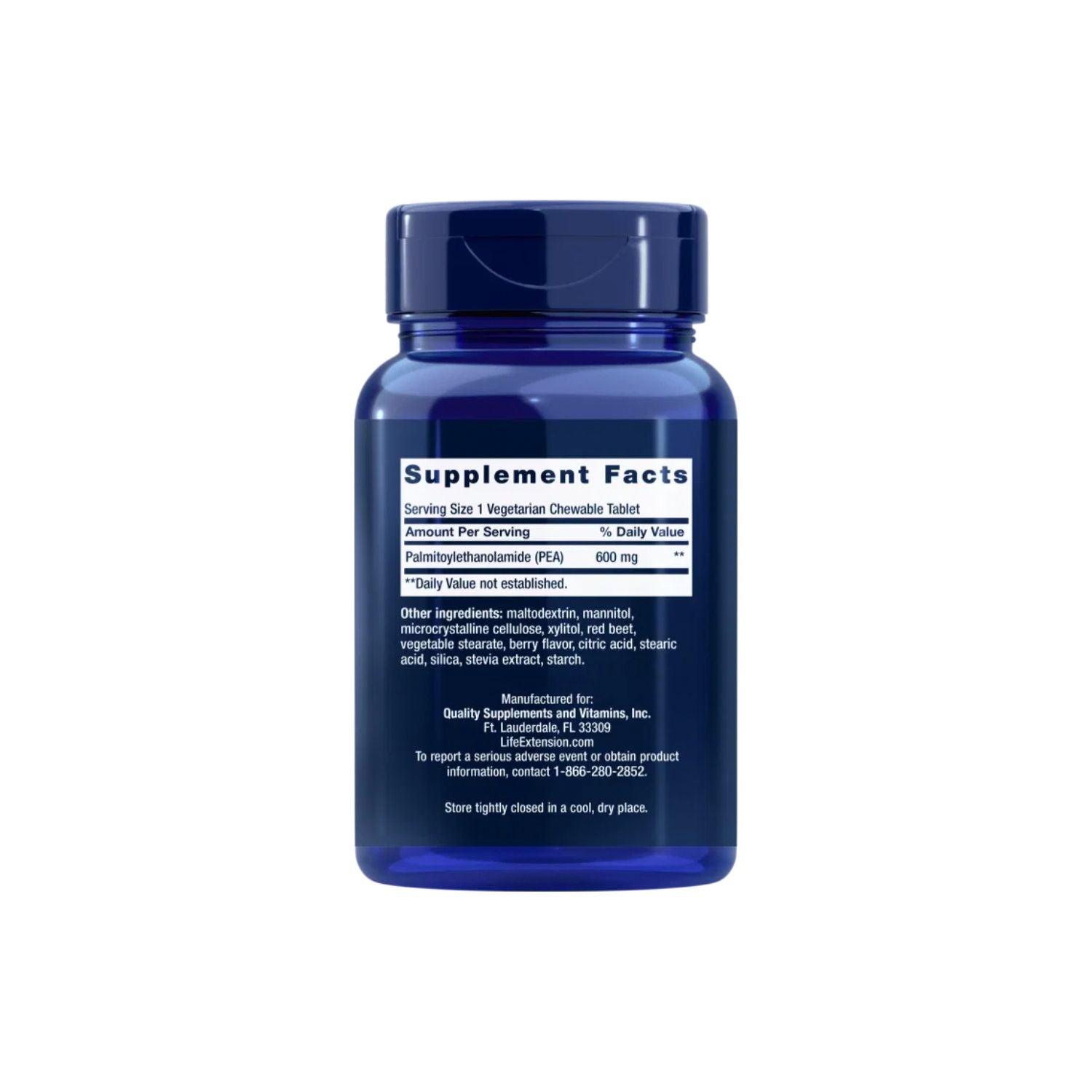 Life Extension PEA Discomfort Relief 60 tuggtabletter