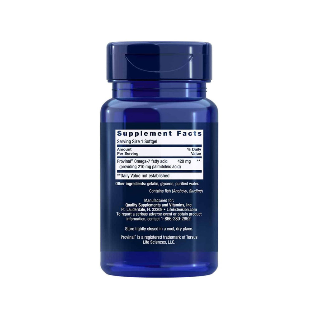 Life Extension Provinal Purified Omega-7 30 kapslar