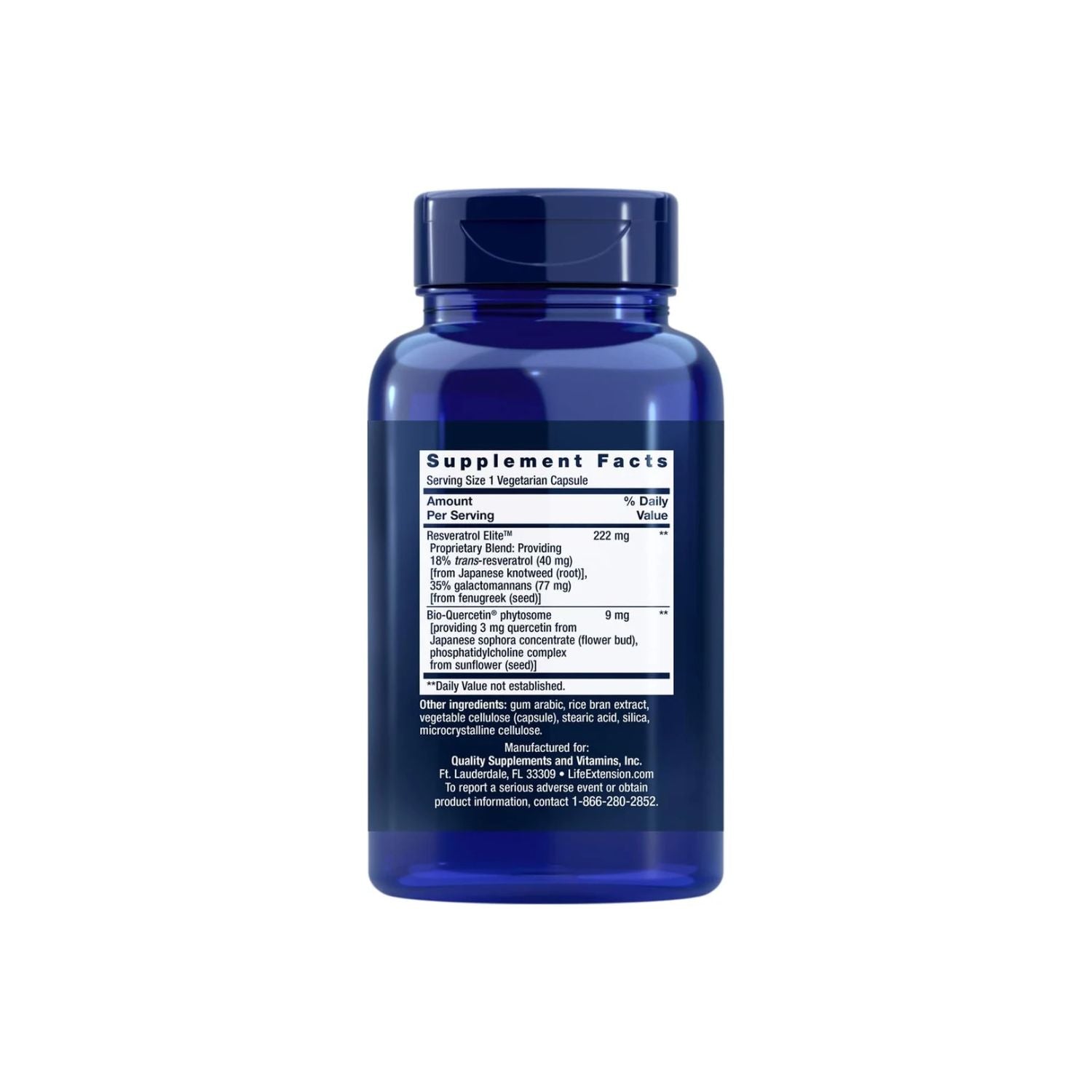 Life Extension Resveratrol Elite 30 Kapslar