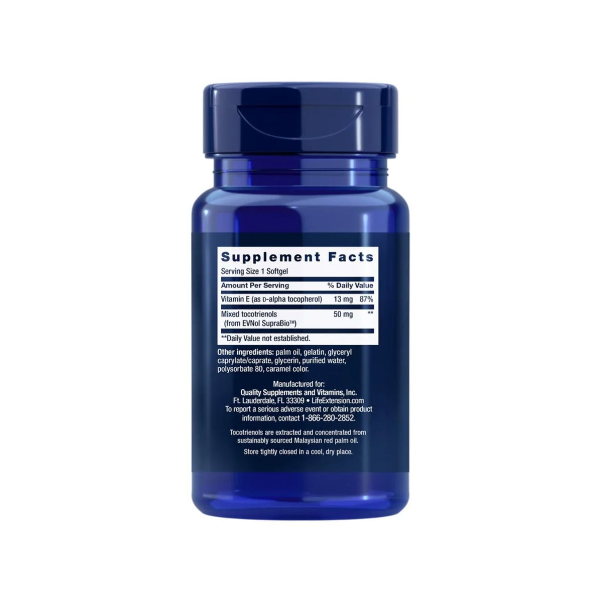 Life Extension Super Absorbable Tocotrienols 60 kapslar