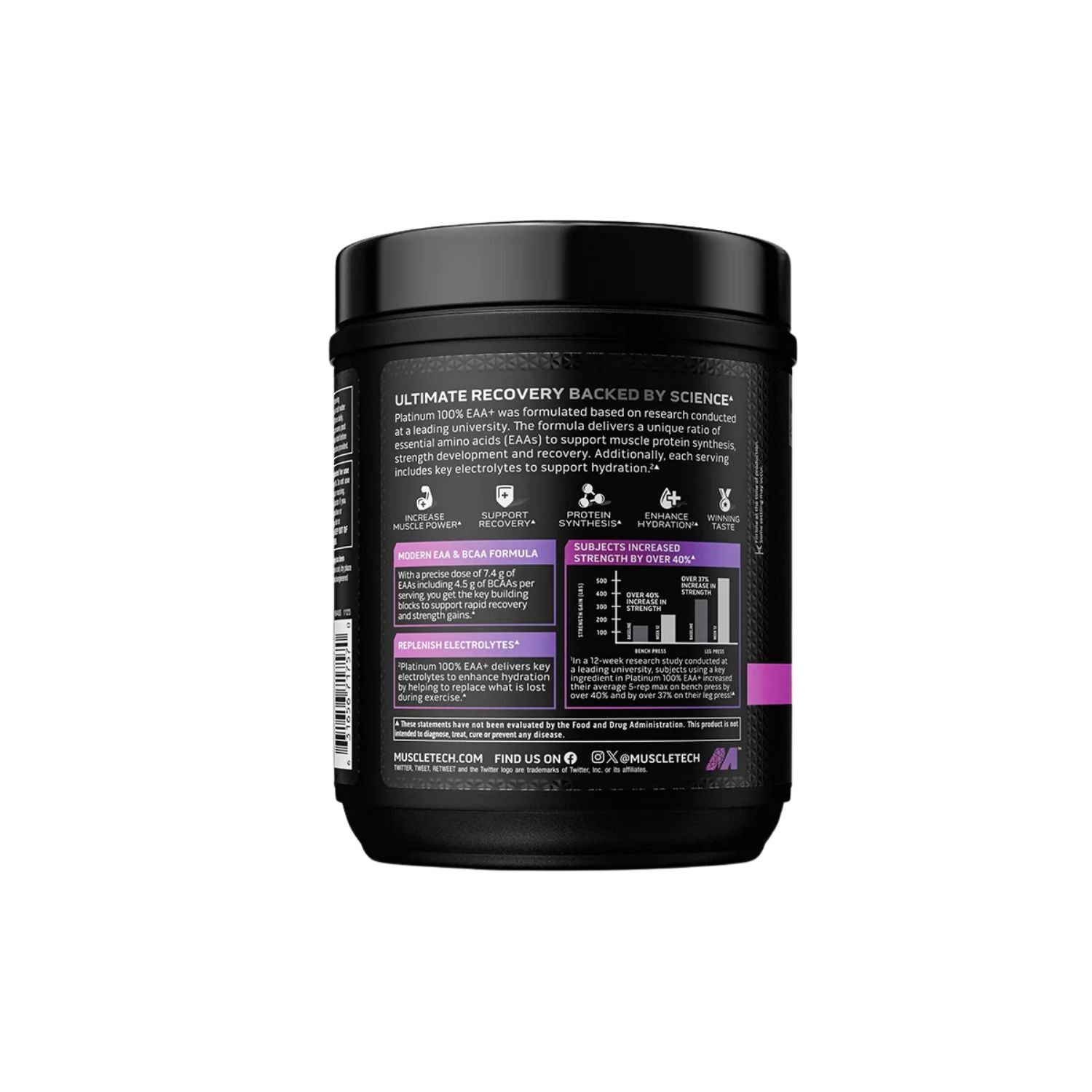 MuscleTech Platinum 100% EAA+ 387 g