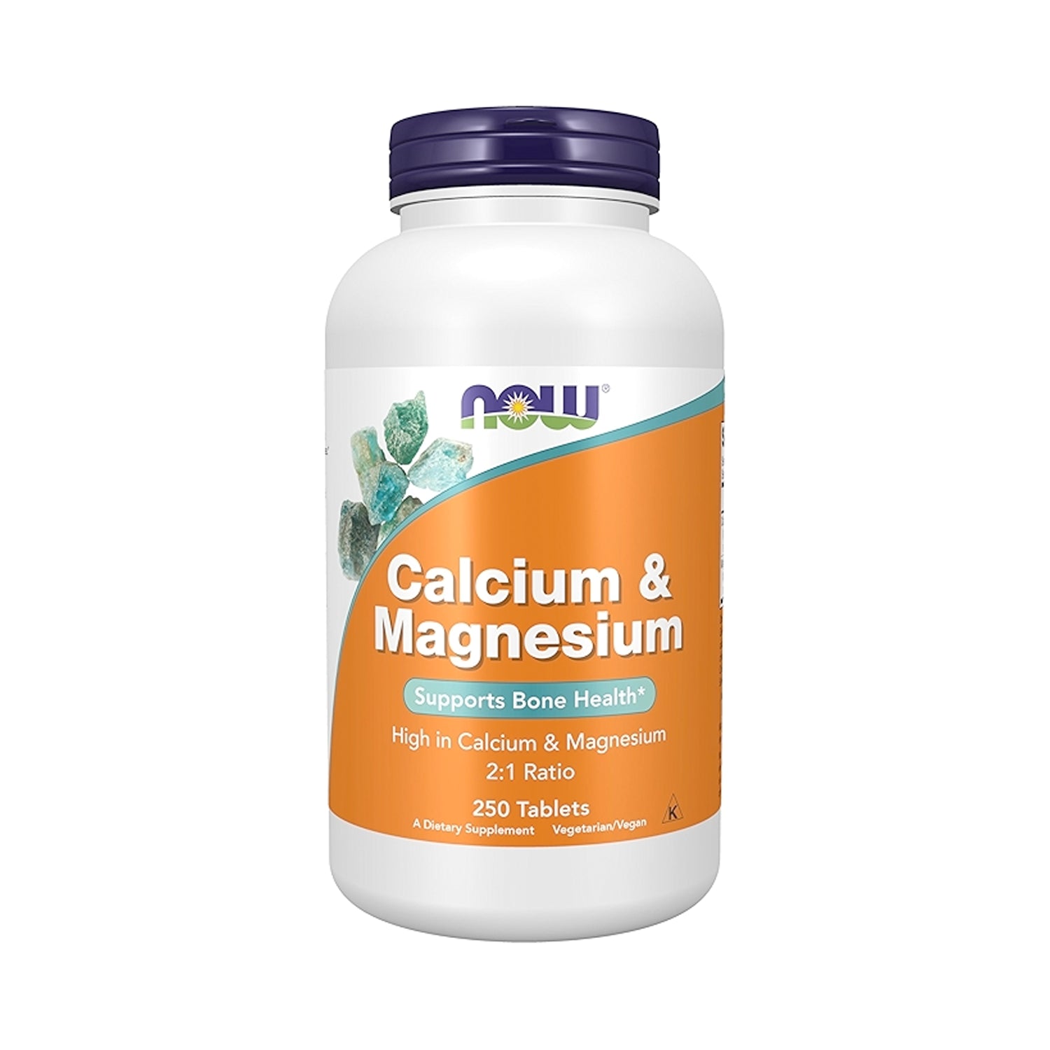 NOW Foods Calcium & Magnesium 250 Tabletter