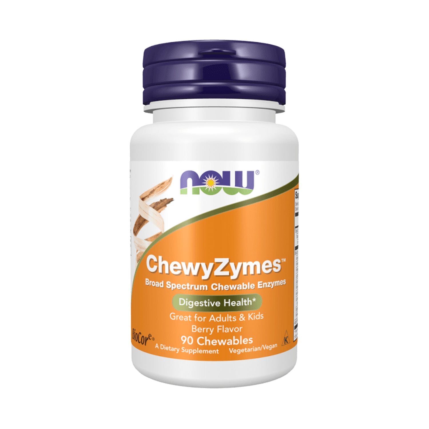 NOW Foods ChewyZymes 90 Tuggtabletter