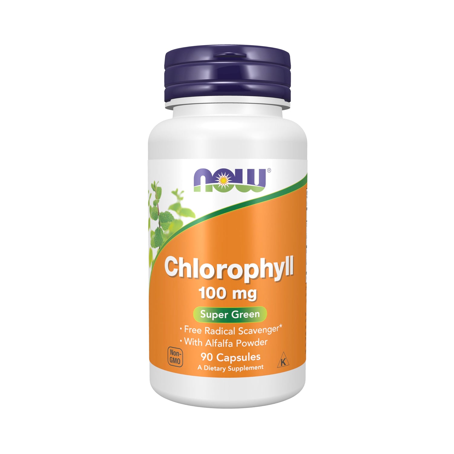 NOW Foods Chlorophyll 100 mg 90 Kapslar