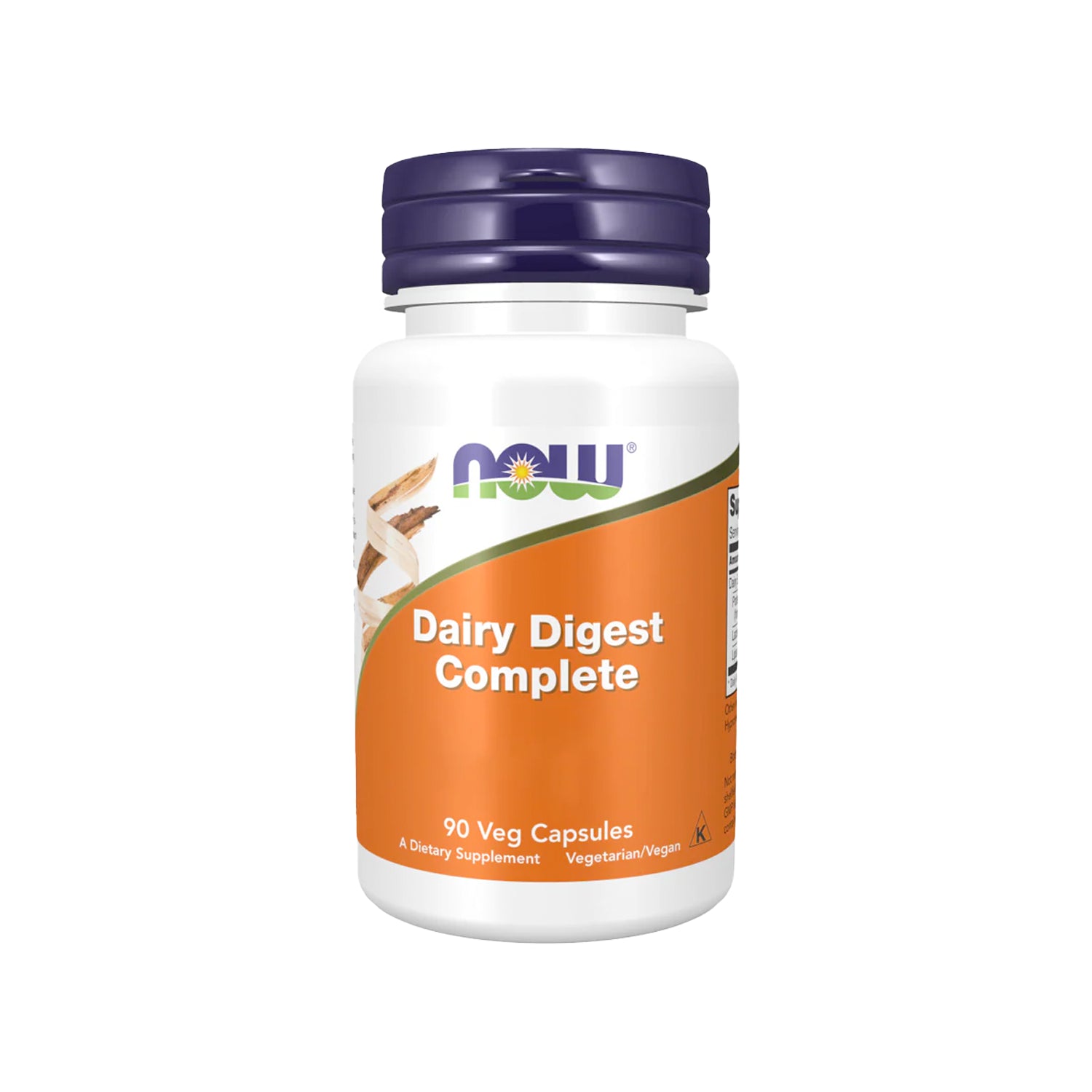 NOW Foods Dairy Digest Complete 90 Kapslar