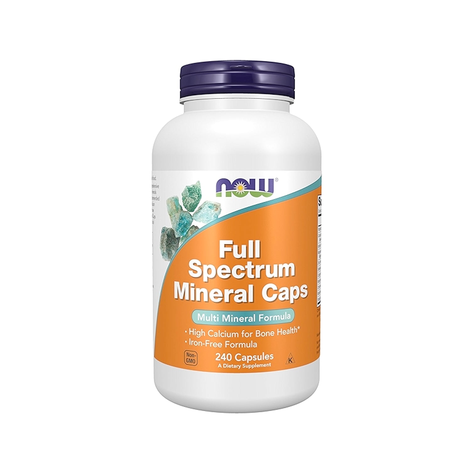NOW Foods Full Spectrum Minerals Iron Free 240 Kapslar