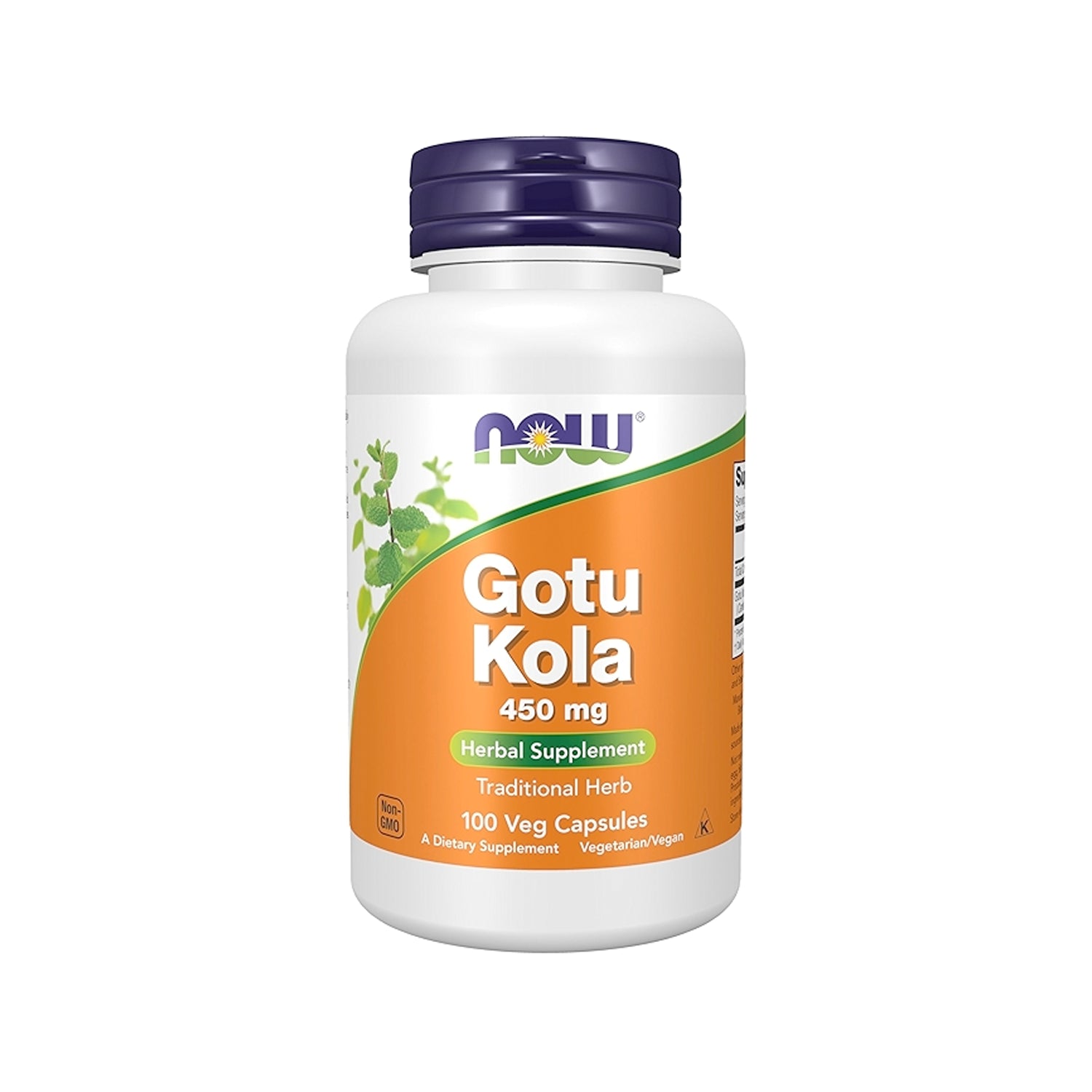 NOW Foods Gotu Kola 450 mg 100 Kapslar