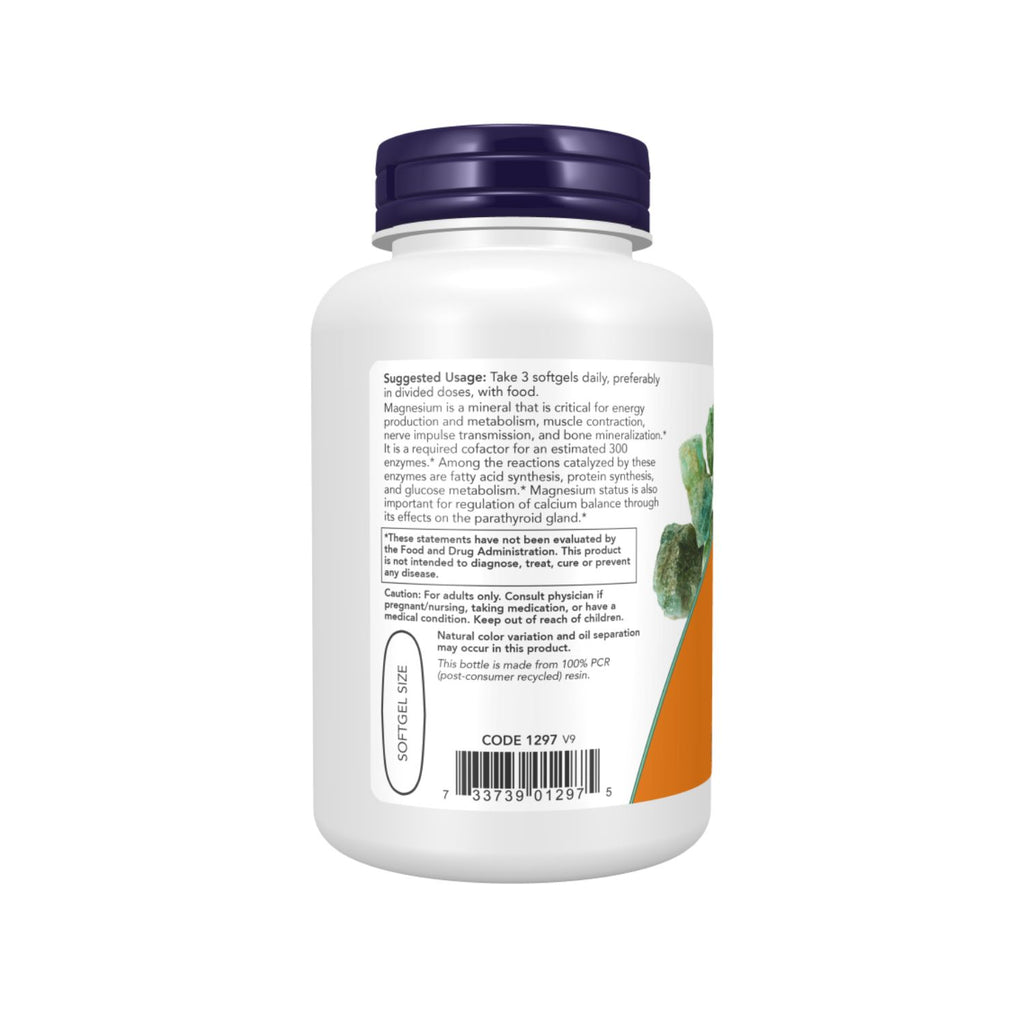 NOW Foods Magnesium Citrate Softgels