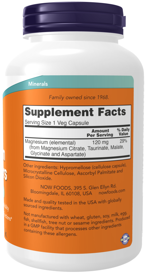 NOW Foods Magnesium Transporters