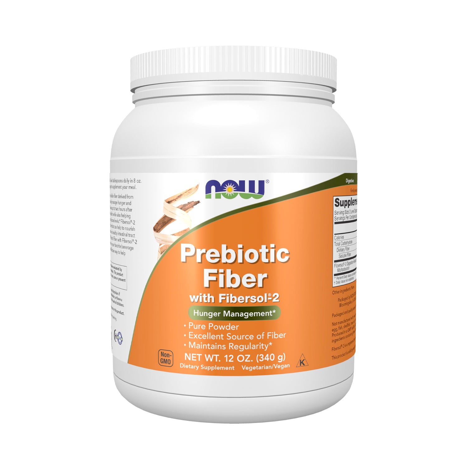 NOW Foods Prebiotic Fiber with Fibersol-2 340 g