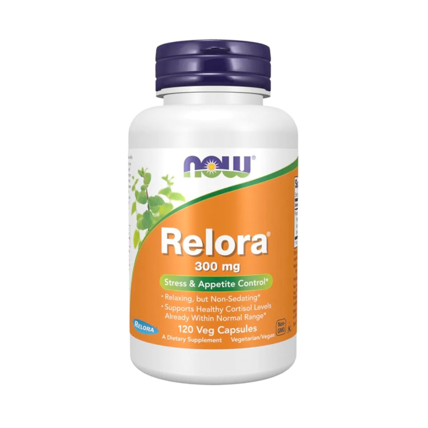 NOW Foods Relora kosttillskott i flaska, 300 mg, 120 kapslar
