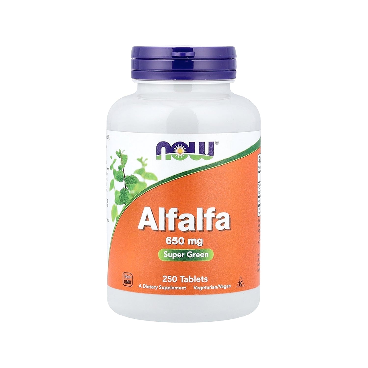 NOW Foods Alfalfa 650 mg 250 Tabletter