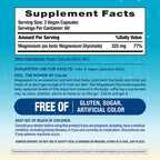 Natural Vitality Calm Magnesium Glycinate 180 Kapslar