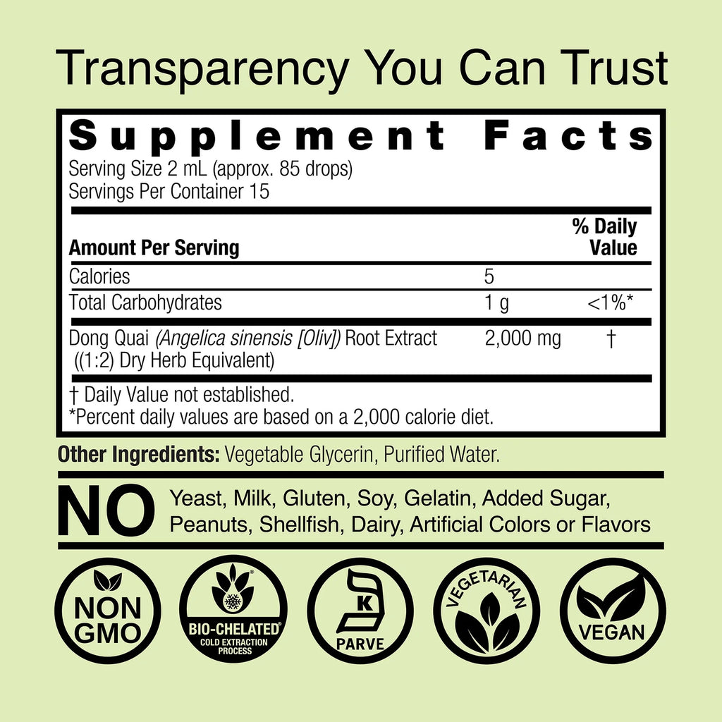 Nature's Answer Dong Quai Root 2000 mg 30 ml